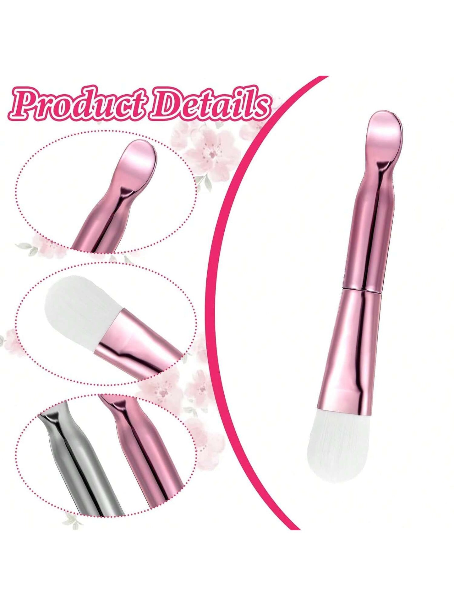 2Pcs Silicone Face– soft silicone brushes for masksHygienic silicone applicators for clay, cream, gel masksReusable silicone mask brush set for skincareEvenly apply face mask with silicone applicator brushCompact silicone spatula brush for mask application