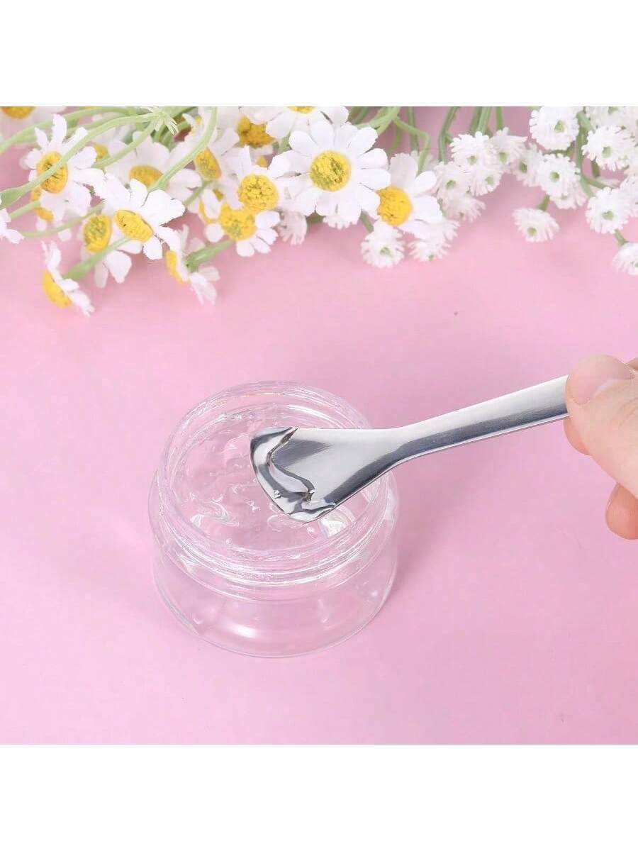 metal skincare spatula set– 2 stainless steel scoops for skincareHygienic stainless-steel skincare spatulas for creamsLuxury metal applicator spatulas for masks and balmsCompact travel-ready metal spatulas for skincareReusable stainless-steel skincare spatula set
