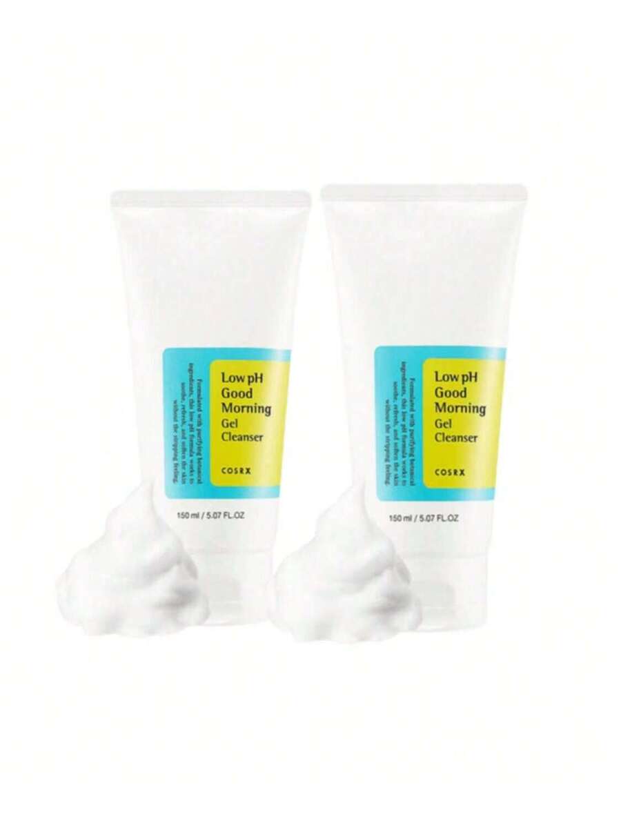 COSRX Low pH Good Morning Gel Cleanser —cleans pores, soothes skin, and preserves moisture for refreshed, balanced skin.