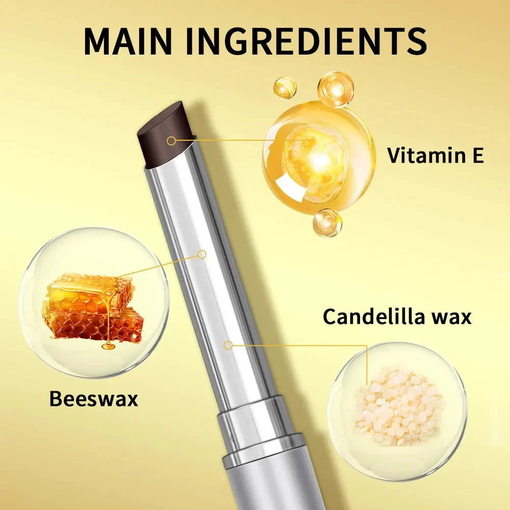 Luxurious Black Honey Lip Balm  in sleek tubeRadiant silken lip balm with warm honey tintMoisturizing black honey balm gliding on lipsUniversal honey-tint balm for natural lip glowSoft, glossy balm infused with honey and oils