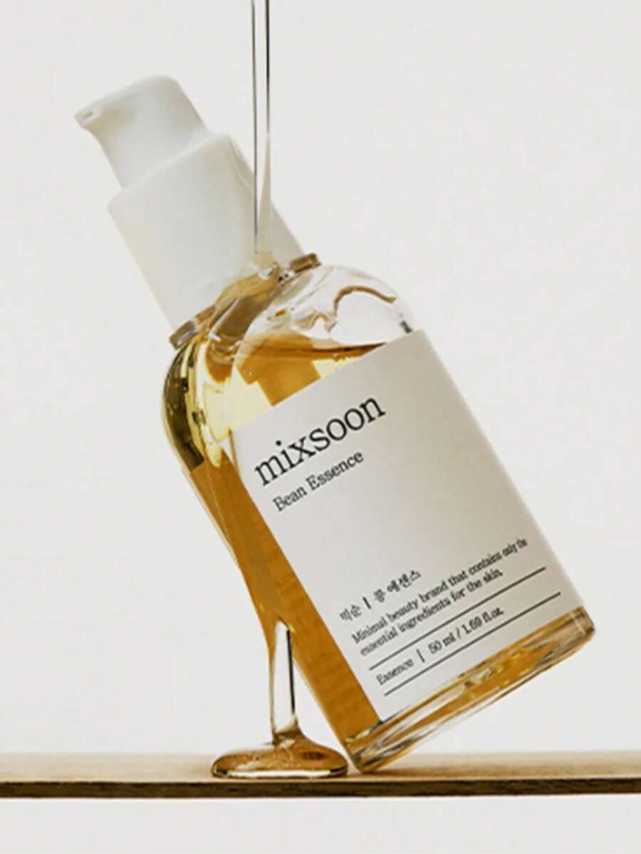 fermented bean hyaluronic acid essence – fermented bean exfoliating essenceBrightening bean essence with hyaluronic acidMulti-tasking exfoliating hydration essence for dull skinSensitive skin-friendly fermented essenceTan removal bean essence serum