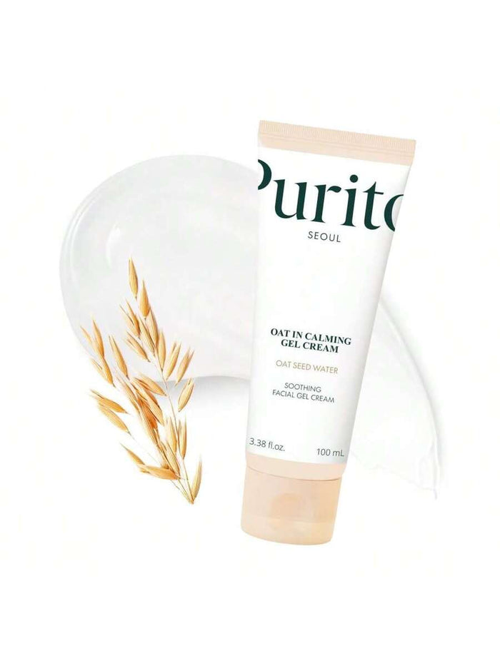 Purito Oat In Calming Gel Cream 100 ml – soothing oat gel cream
77% oat seed water moisturizer for sensitive skin
Lightweight oat hydration gel cream
Soothing cream with squalane and panthenol
Calming moisturizer for reactive and combo skin