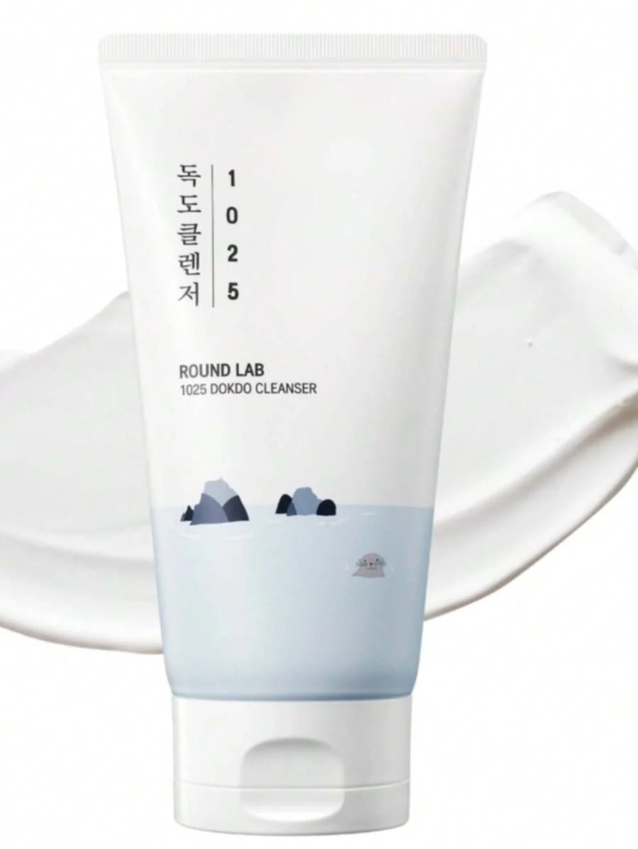 ROUND LAB 1025 Dokdo Skincare Set – Hydrating Toner, Lotion, Cleansing Oil & Serum for Deep Cleansing & Makeup Removal - HaisonSkin