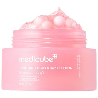 Medicube PDRN Pink Collagen Capsule Cream 55g, view 3