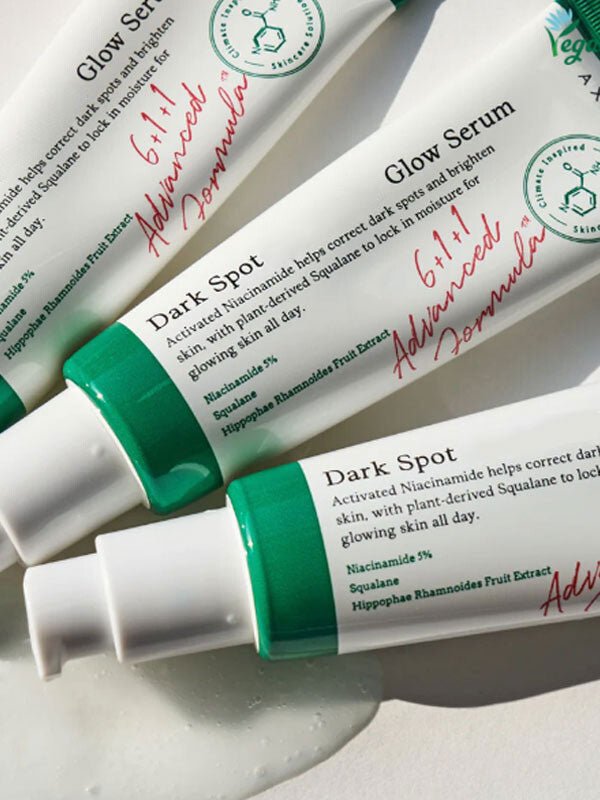 Axis-Y Dark Spot Glow Serum 50ml bottle

Brightening serum with niacinamide and glutathione

Korean dark spot corrector serum for uneven skin tone

Hydrating serum for glowing even skin

Axis-Y brightening serum with botanicals