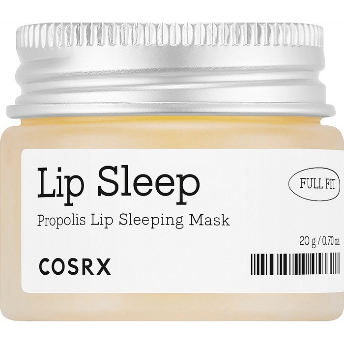 COSRX Full Fit Propolis Lip Sleeping Mask 20 g

Honey‑jam lip mask with propolis and royal jelly for overnight care

Moisturizing lip sleeping mask with Honey‑6 Complex

Plumping lip mask that glides on soft and nourishing

Day or night lip mask for intense hydration and glow