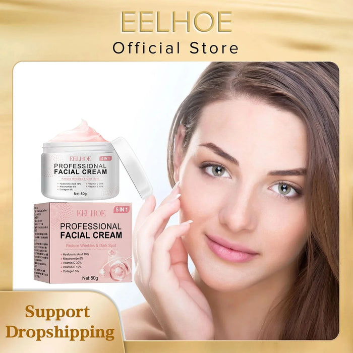 EELHOE Anti‑Aging Hyaluronic Cream  – youthful hydration moisturizerHydrating cream with HA, Vitamin C, collagen & niacinamidePlumping anti‑aging cream for smoother, firmer skinLightweight yet nourishing anti‑aging moisturizerGlow-enhancing hyaluronic acid cream