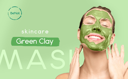 Green Clay Mask – Purifying, Pore - Refining & Balancing Detox Treatment (120ml / 4oz) - HaisonSkin