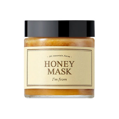 I’m From Honey Mask 38.7% natural honey wash-off treatment

Warm honey-texture face mask for deep hydration

Honey mask with bee venom and propolis for soothing skin

Luxurious vegan honey face mask for glowing skin

Golden honey cocoon mask for skin nourishment
