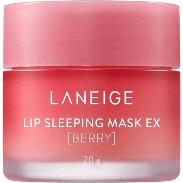 LANEIGE Lip Sleeping Mask EX – Berry (20 g): Overnight Hydration with Berry Mix Complex™, Vitamin C & Moisture Wrap™ Technology - HaisonSkin
