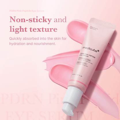 medicube PDRN Eye Peptide Serum 30ml– salmon DNA eye treatmentBrightening peptide and retinol eye serum for fine linesDepuffing PDRN eye serum for dark circlesLightweight gel eye cream with salmon DNA PDRNFirming peptide eye serum under eye glow
