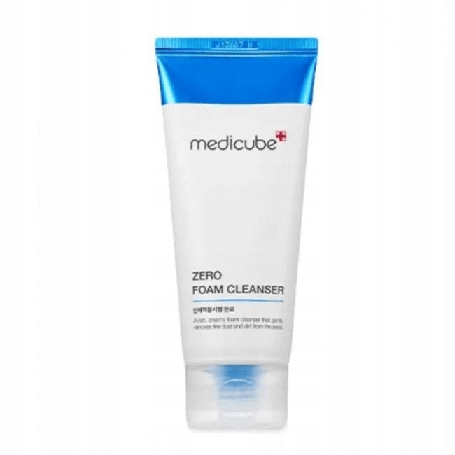 Medicube Zero Foam Cleanser 120g tube

Gentle Korean foam cleanser for sensitive skin

Pore-cleansing daily face wash with micro-foam

Medicube cleanser for oily and blemish-prone skin

Hydrating foam face wash for balanced skin