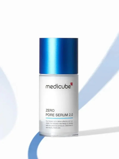 Medicube pore tightening serumbottleKorean pore tightening serum with AHA BHAMedicube serum for oily and combination skinLightweight pore care serum for smoother skinZero pore serum for refined and balanced complexion