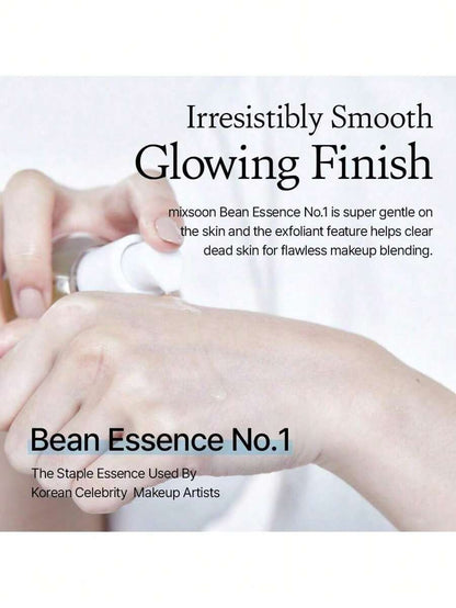 fermented bean enzyme essence– fermented bean exfoliating essenceGentle glow essence with pomegranate enzyme and soy fermentHydrating bean essence for smooth, radiant skinSensitive skin-friendly exfoliating essenceClean fermented essence for bright, even complexion