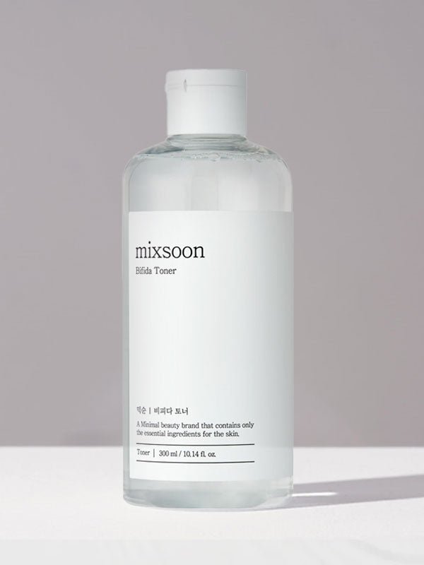 Mixsoon Bifida Toner 300ml – probiotic bifida ferment toner

Lightweight soothing bifida toner for sensitive skin

Hydrating bifida ferment lysate toner for barrier repair

Glow-priming bifida probiotic toner texture

Everyday hydrating toner with bifida ferment for dull skin