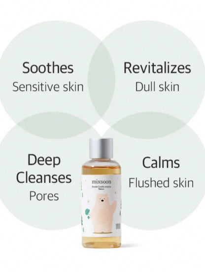 Mixsoon Centella Repairing Skincare Set – Toner, Essence, Mask, Sun Cream

Centella Niacinida skincare ritual set with hydrating sun cream

Sensitive skin centella remedy set for soothing glow

Mixsoon skincare collection for centella barrier care

Complete centella calm skincare ritual with SPF protection