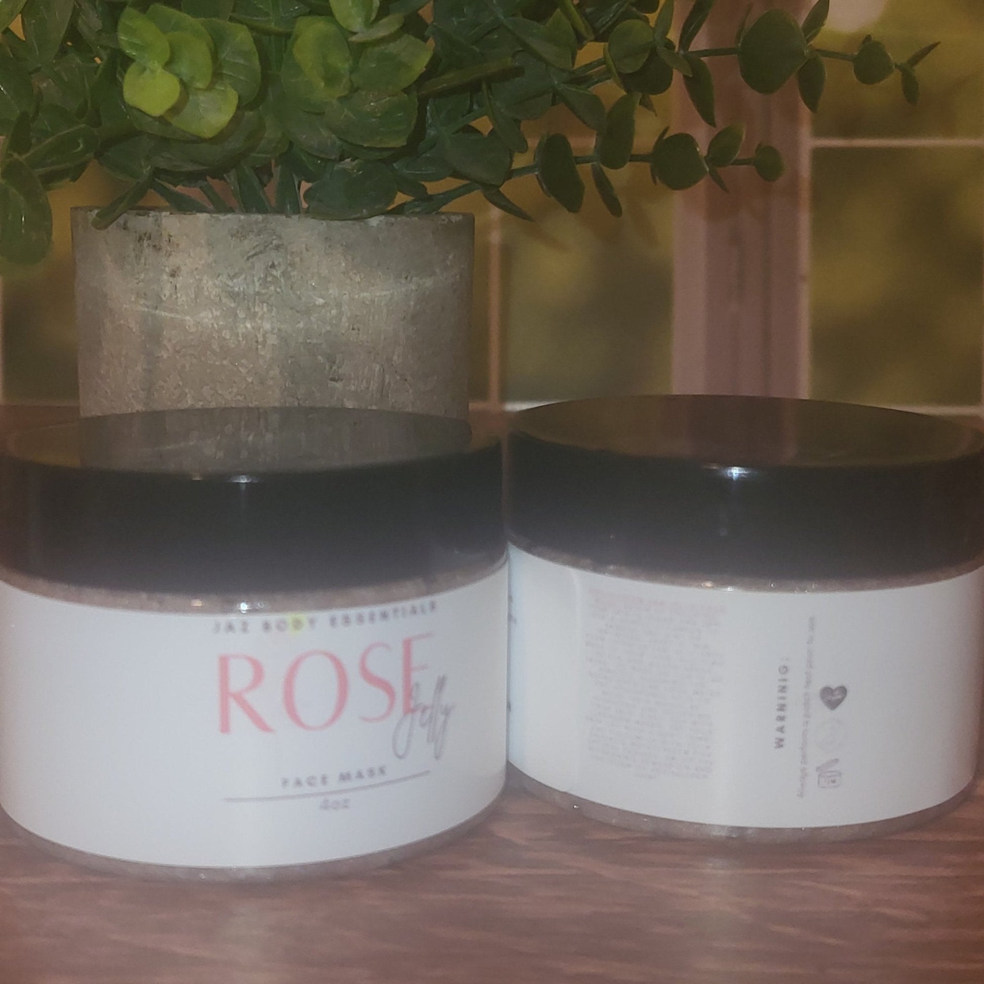 Rose Jelly Face Mask 4oz jar with pink gel texture

Hydrating rose jelly mask for glowing skin

Soothing face mask with rose extract

Cooling jelly mask for hydration and redness relief

Botanical rose face mask for calm radiant skin