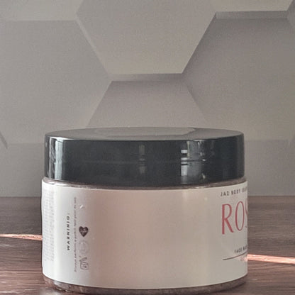 Rose Jelly Face Mask 4oz jar with pink gel texture

Hydrating rose jelly mask for glowing skin

Soothing face mask with rose extract

Cooling jelly mask for hydration and redness relief

Botanical rose face mask for calm radiant skin