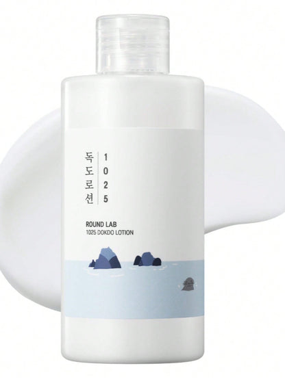 ROUND LAB 1025 Dokdo Skincare Set – cleanser, toner, lotion, serum

Deep sea water skincare ritual set

Hydrating Dokdo cleansing oil and mineral toner

Lightweight hydrating serum and lotion with sea minerals

4-step Dokdo skincare mineral hydration set